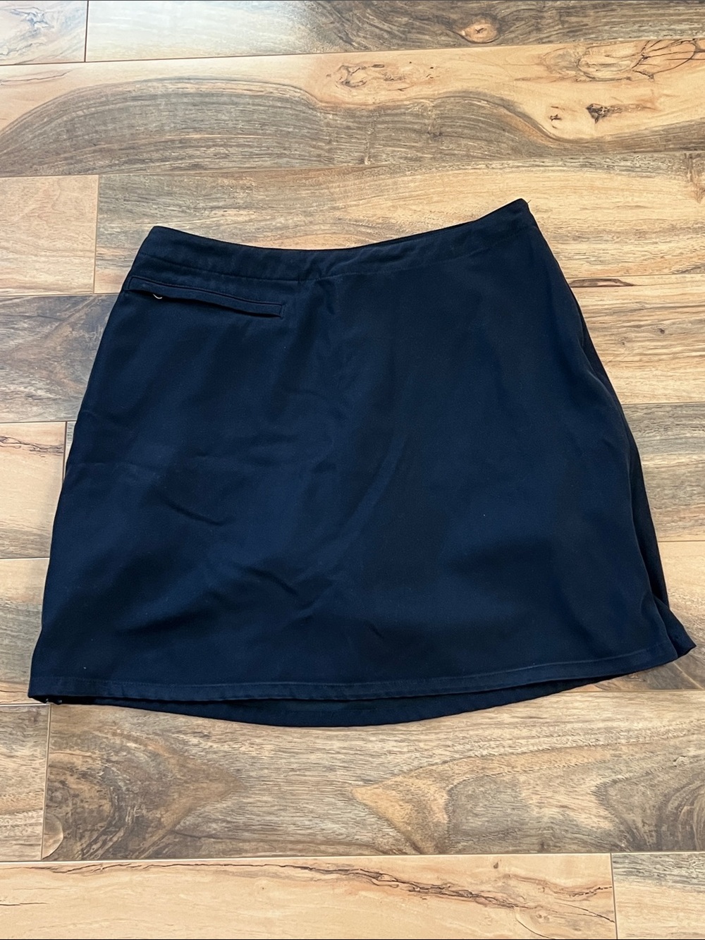 Patagonia Skort Black Golf Hiking Pickleball Travel Built In Shorts Zip Womens 6